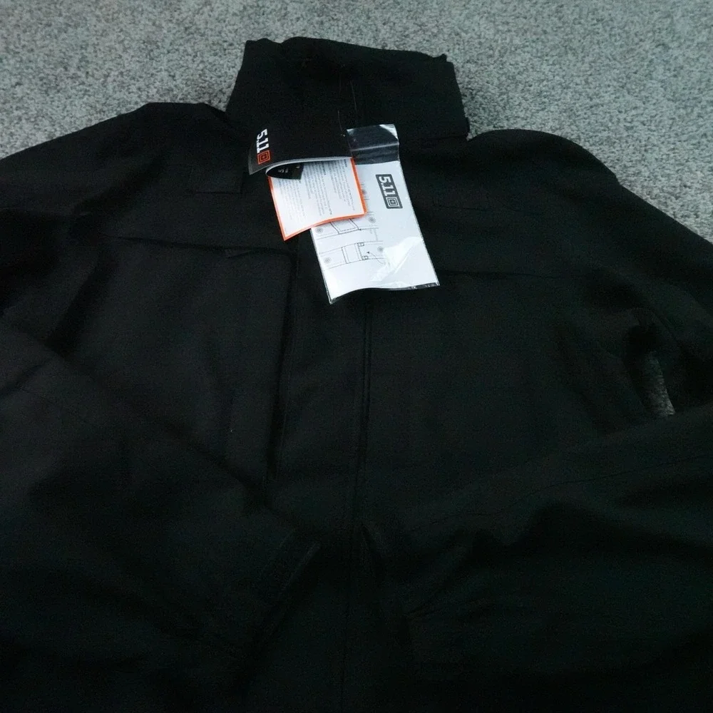 NEW 5.11 Tactical Jacket Mens S Black 3 In 1 Parka 2.0 Coat Waterproof Shell Top